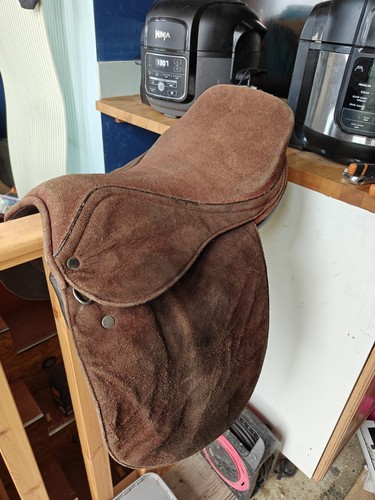Suede show saddle - show,