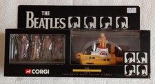 The Beatles Yellow Submarine + Four Beatles Figures 2000 Mint Corgi Box Set.