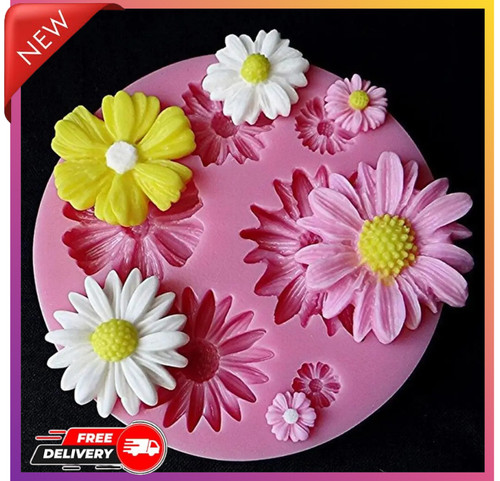 Daisy flowers shape - 3d,