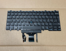 Dell Latitude E5450 E5470 5480 5490 Backlit UK QWERTY Laptop Keyboard 0K9V28