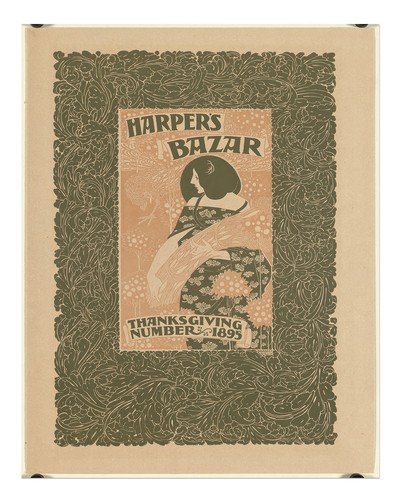 Vintage art nouveau wall - nouveau,