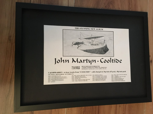John martyn cooltide framed - john, martyn-cooltide-a4