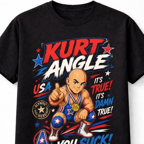 Kurt angle true - true, olympic