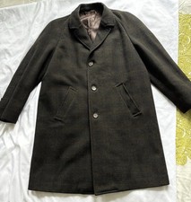 Crombie Burton Vintage Wool Coat XL