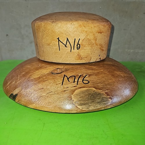 Wooden hat block millinery - ,