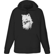 'Wolf Head' Adult Hoodie / Hooded Sweater (HO010356)