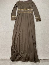 Vintage 70s Maxi Dress Womens