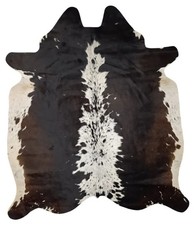 Genuine Cowhide Rug Black