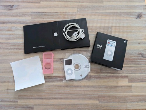 Apple ipod nano - apple, white