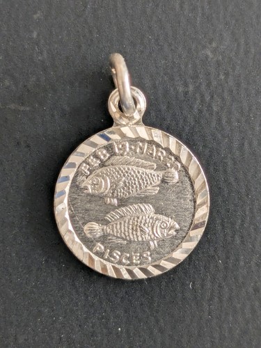 Sterling silver pisces - pisces, zodiac