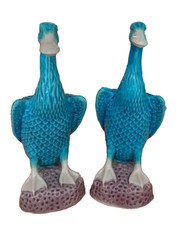 Pair Chinese export turquoise