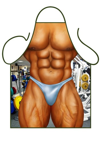Muscle man cheeky novelty - man,