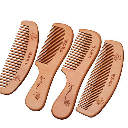 Natural wooden comb most - wooden,