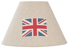 Clayre & Eef Lampshade E27 Table Lampshade Union Jack British Flag