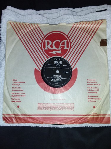 Elvis presley shellac 78rpm - shellac,