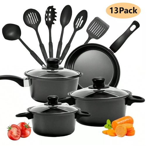 13pcs cookware set pan - pan, pot