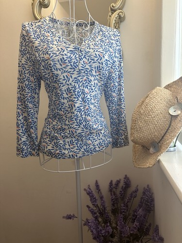 Seasalt cornwall blue leaf - blue,
