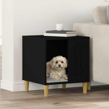 Dog House Modern Indoor Black