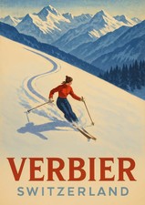 Verbier switzerland ski - switzerland,
