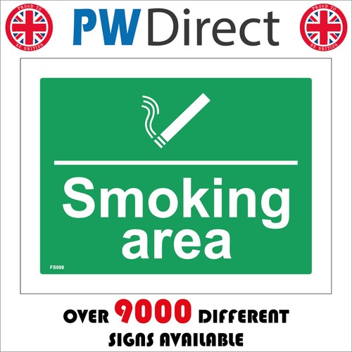 Sign smoking area - smoking, room