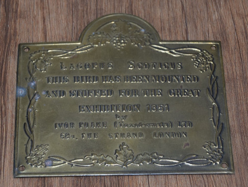 Vintage metal plaque great - metal,