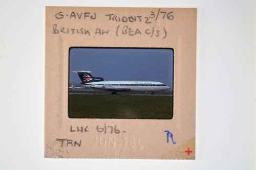 British airways trident - british,