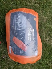 Mountain warehouse self inflating camping mattress single. Orange. 