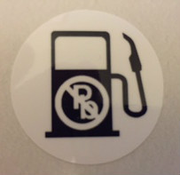 YAMAHA RXS100 PETROL TANK CAUTION WARNING DECAL 1