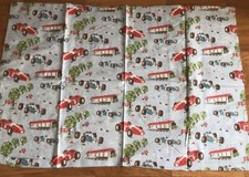 Blue Vintage Race Cars Cath Kidston 1 Housewife Pillowcase 100% Cotton New