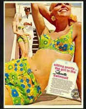 Advert Photo 089 silhouette swimwear 1960s