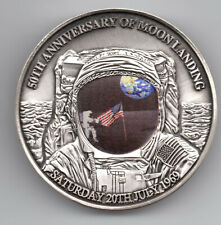 3D Dome Moon Surface Silver