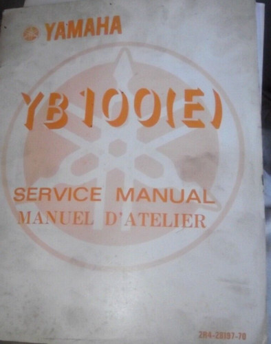 Yamaha yb100e manual - , 1978