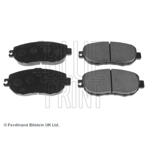 Blue print front - front, brake
