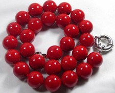 Natural Red Coral Color Shell