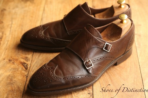 Barker brown brogue double - barker,