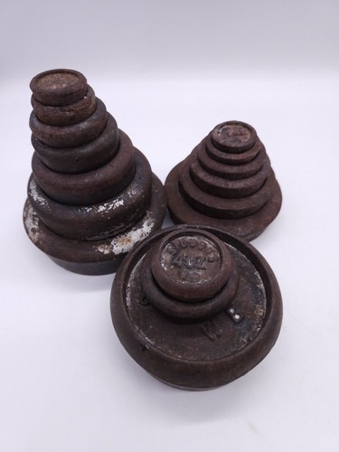 16x vintage scale weights - scale,
