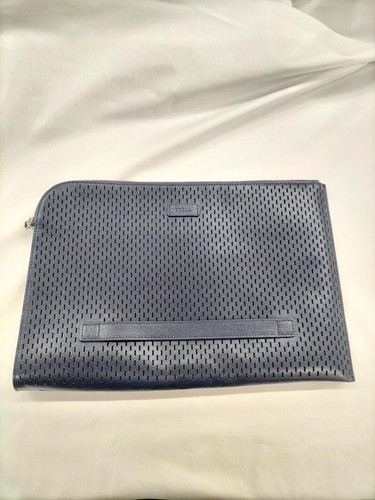 Furla clutch bag navy used - furla,