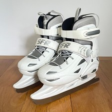 SFR Eclipse Junior Uk 8-11 / Eu 25.5-29 Adjustable Size Ice Skates - VGC