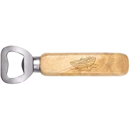 Row boat wooden bottle - boat',