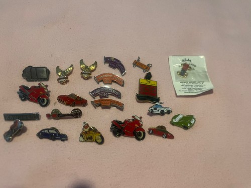 Motorcycle car badges - &,