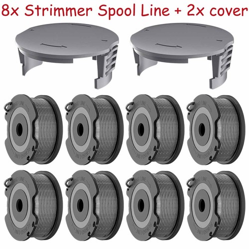 Strimmer spool and line - 8x,
