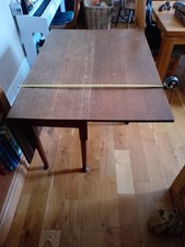 Vintage solid oak drop leaf