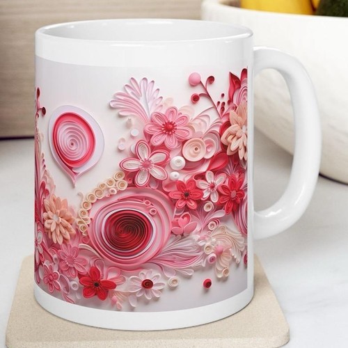 Cute pink red floral - cute,