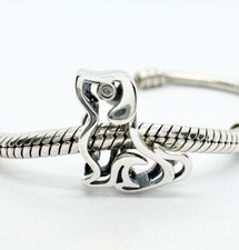 Dog Charm Bead Silhouette Pet