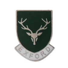 Exford Exmoor Devon Crest Small Pin Badge - DEVON SELLER