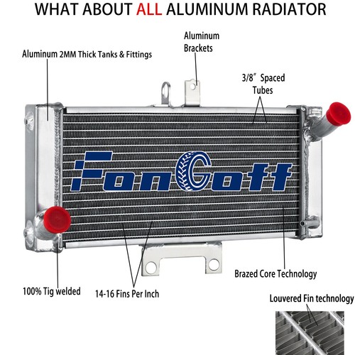 Aluminum radiator for - aluminum,