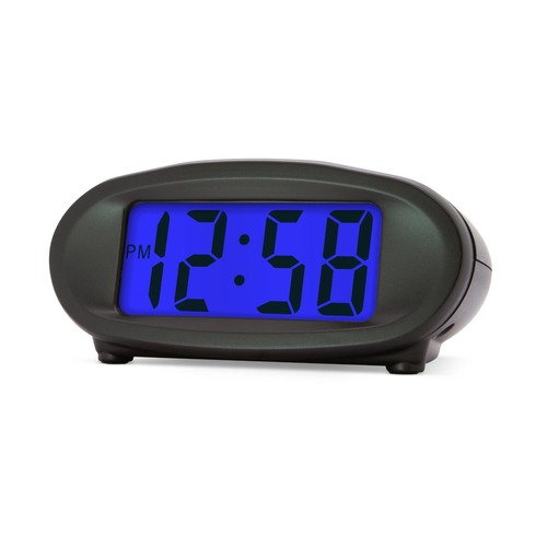 Digital alarm clock back - alarm,