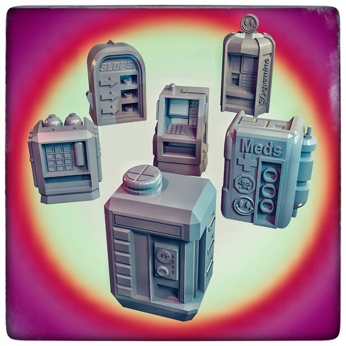 Vending machines for 28mm - machines,