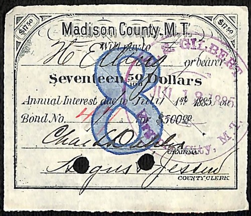 Territory montana bond - territory,