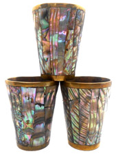 1960s Taxco Brass Cordial Cups